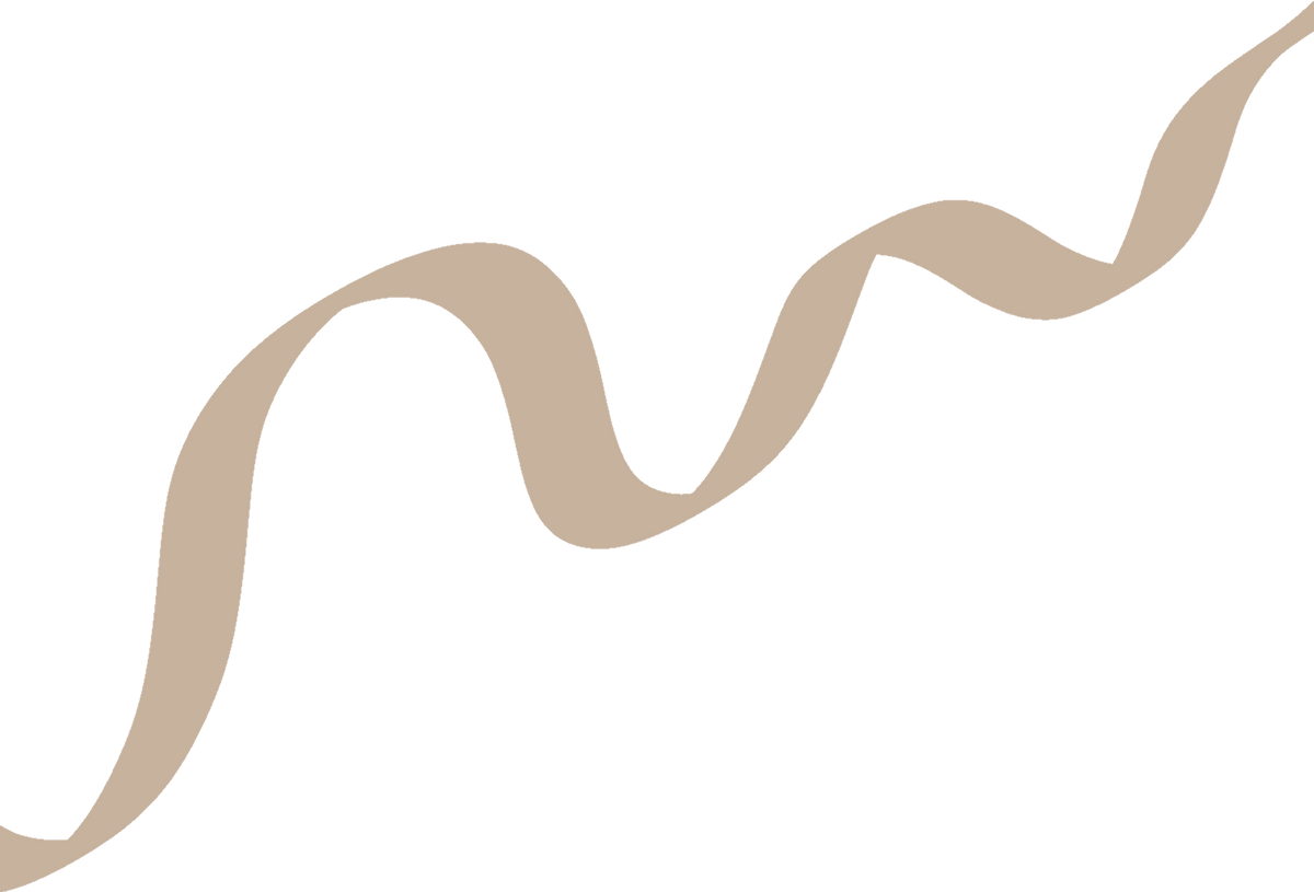 Beige Wavy Color Illustration